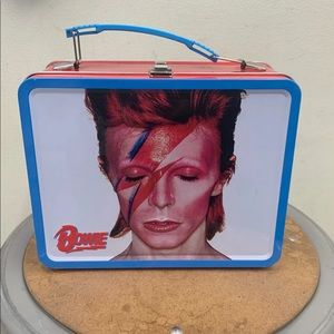 David Bowie metal lunch box